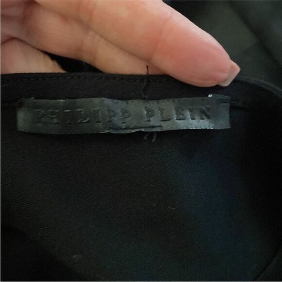 Philipp Plein Black Jumpsuit with Sophisticated Silhouette, S - Picture 12 of 15